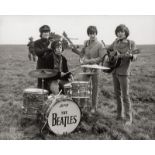 Beatles, The: The Beatles filming "Help!" on Salisbury Plain