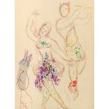 Lassaigne, Jacques und Chagall, Mar...: Marc Chagall. Dessins et aquarelles pour Le Ballet