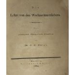 Hüter, Carl Christoph: Die Lehre von den Wöchnerinnenfiebern.