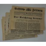 Pluntke, Rudolf Bernhard: Nachlass des Beamten mit zahlreichen Briefen, Dokumenten...