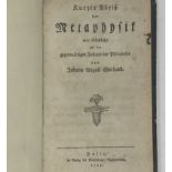 Eberhard, Johann August: Kurzer Abriß der Metaphysik