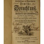 Gottsched, Johann Christoph: Vollständigere und neuerläuterte deutsche Sprachkunst