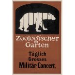 Zoologischer Garten: Täglich Grosses Militär-Concert