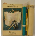 Hildesheimer, Wolfgang: Konvolut von 5 Werken (signiert)