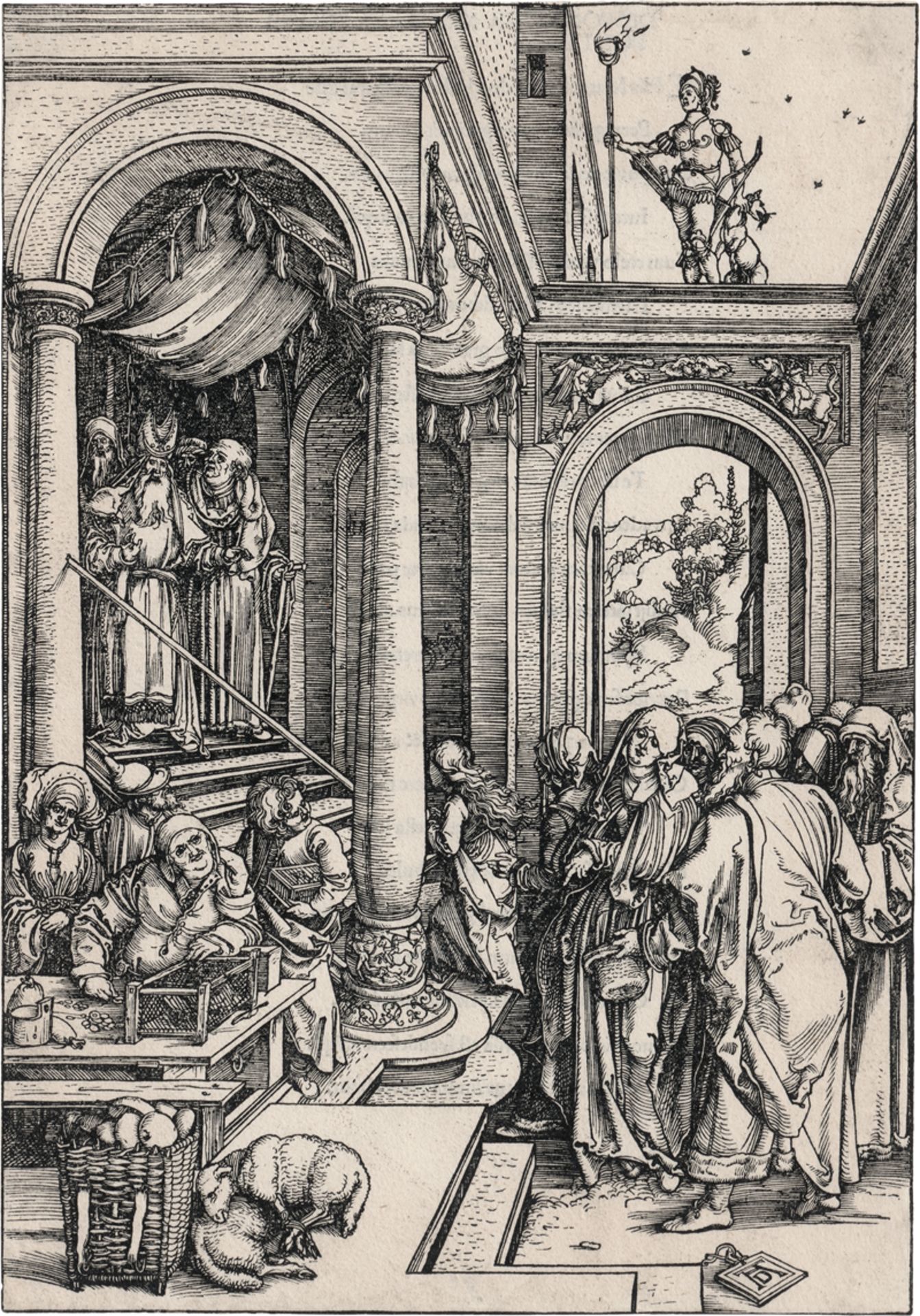 Dürer, Albrecht: Die Darstellung im Tempel