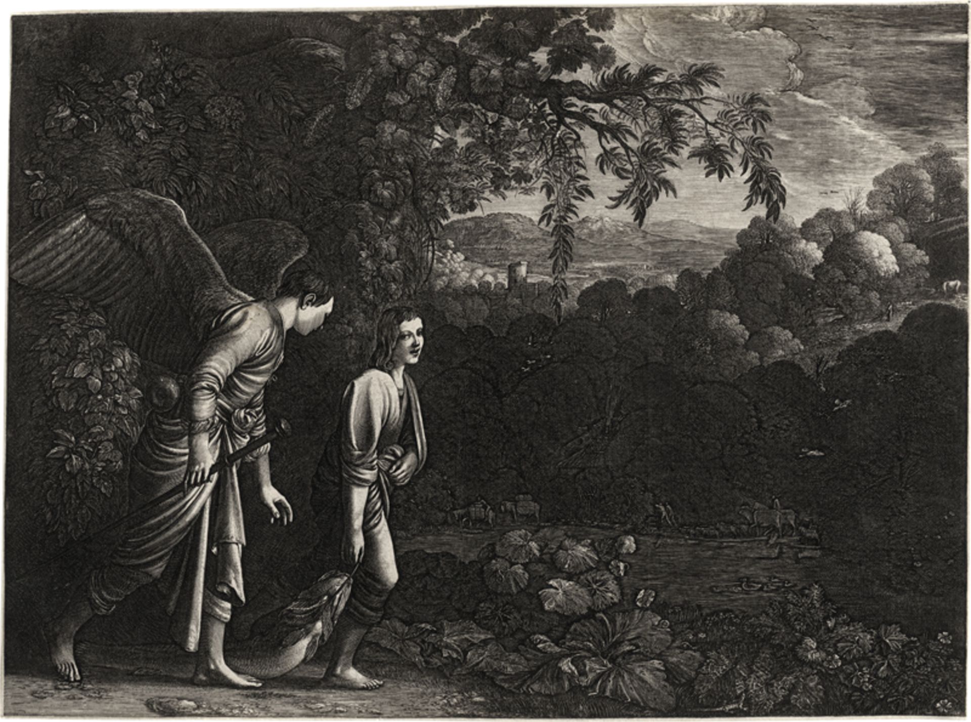Goudt, Hendrik: Tobias und der Engel