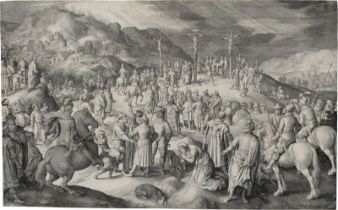 Bruyn, Nicolaes de: Die Kreuzigung