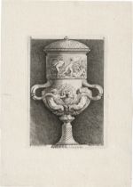 Bouchardon, Edme - nach: Second Livre de Vases inventes par Edme Bouchardon Sculp...