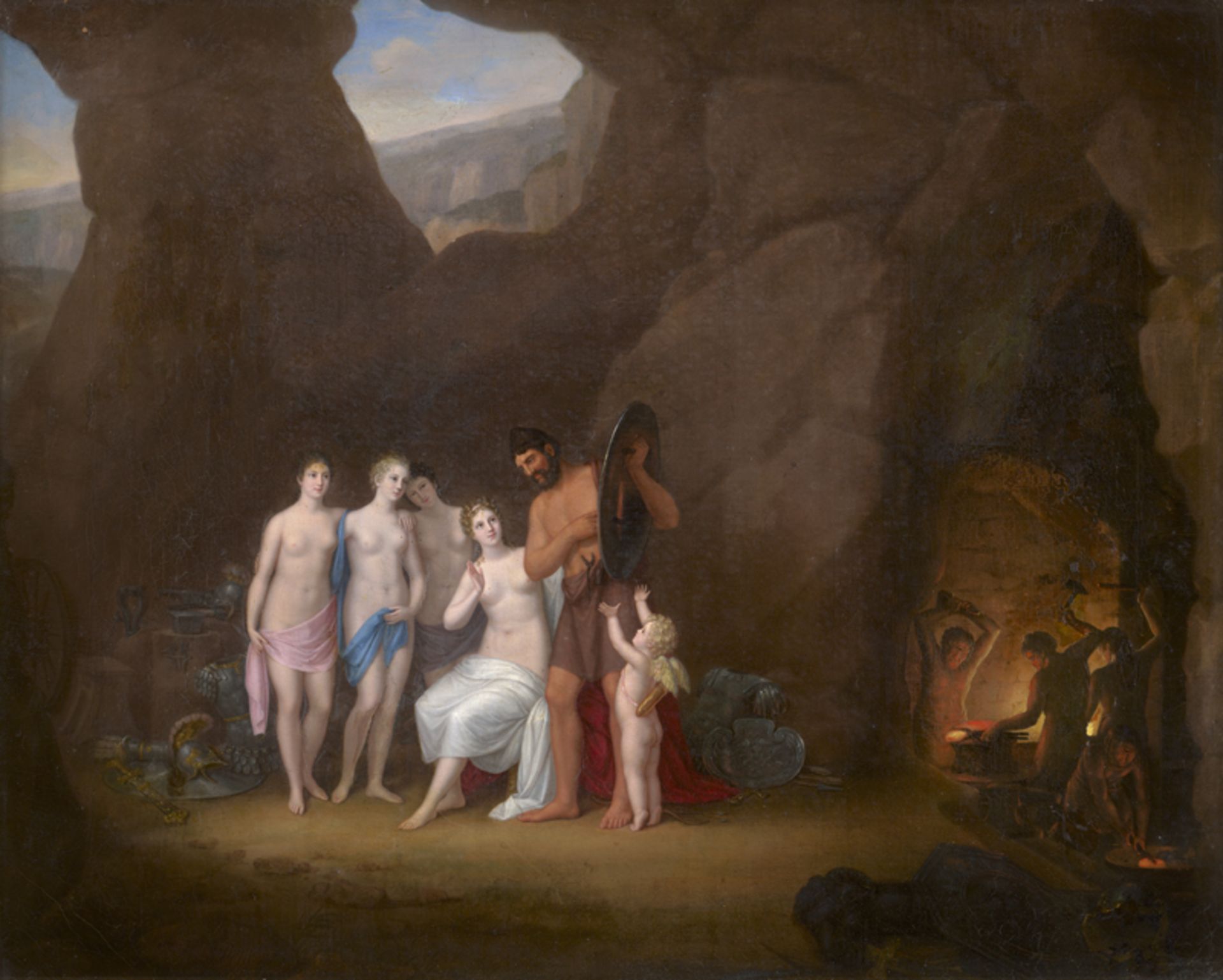 Seyffert, Heinrich Abel: Venus in der Schmiede des Vulkan