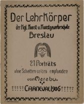 Krain, Willibald: Der Lehrkörper der Kgl. Kunst- u. Kunstgewerbeschule Bre...