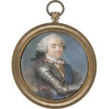 Mussard, Robert: Miniatur Portrait Stadhouder Wilhelm IV. von Oranien mit...