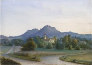 Schwencke, Theodor: Das barocke Schloss Fischbach bei Hirschberg in Schlesie...