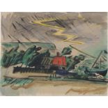 Pechstein, Hermann Max: Gewitter an der See