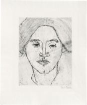 Nolde, Emil: Frau N. (Frau Ada Nolde)