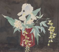 Lenk, Franz: Stilleben mit Orchideen