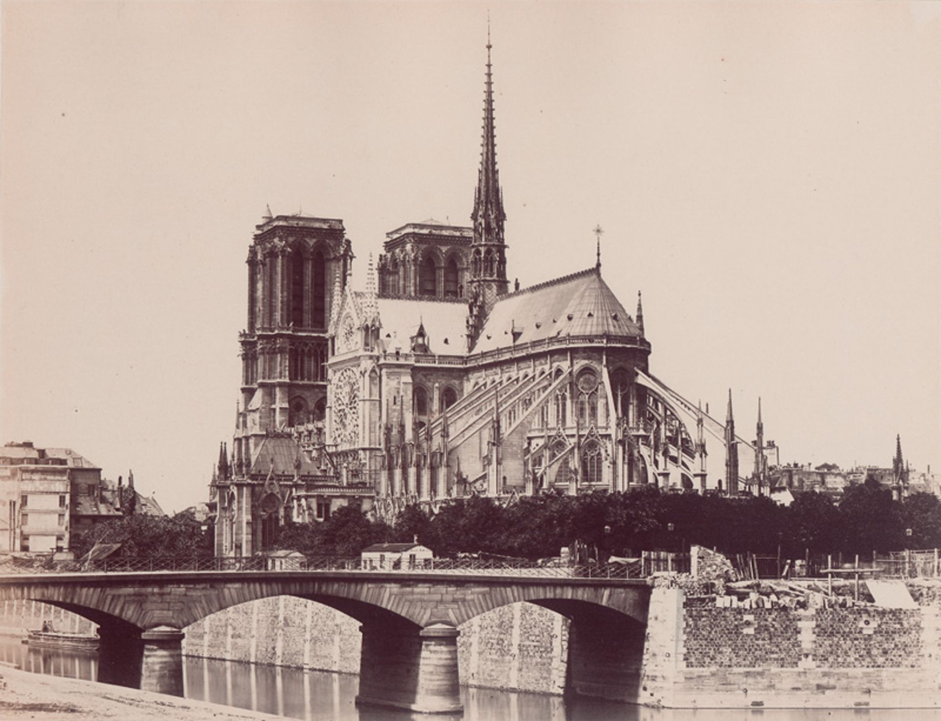 Baldus, Edouard-Denis: Notre Dame, Paris