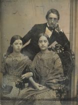 Daguerreotypes: Group family portrait