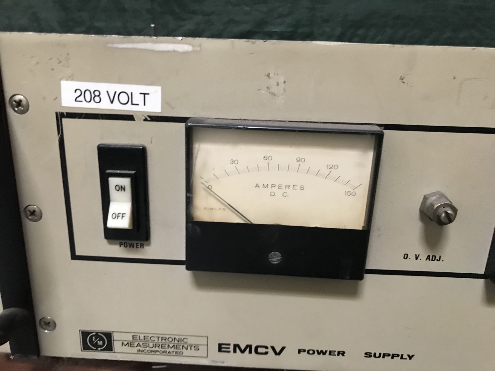 #069 Electronic Measurements, Inc EMCV 20-125 Power Supply, Input 208/220VRMS 50/60Hz 3Φ - Image 2 of 8