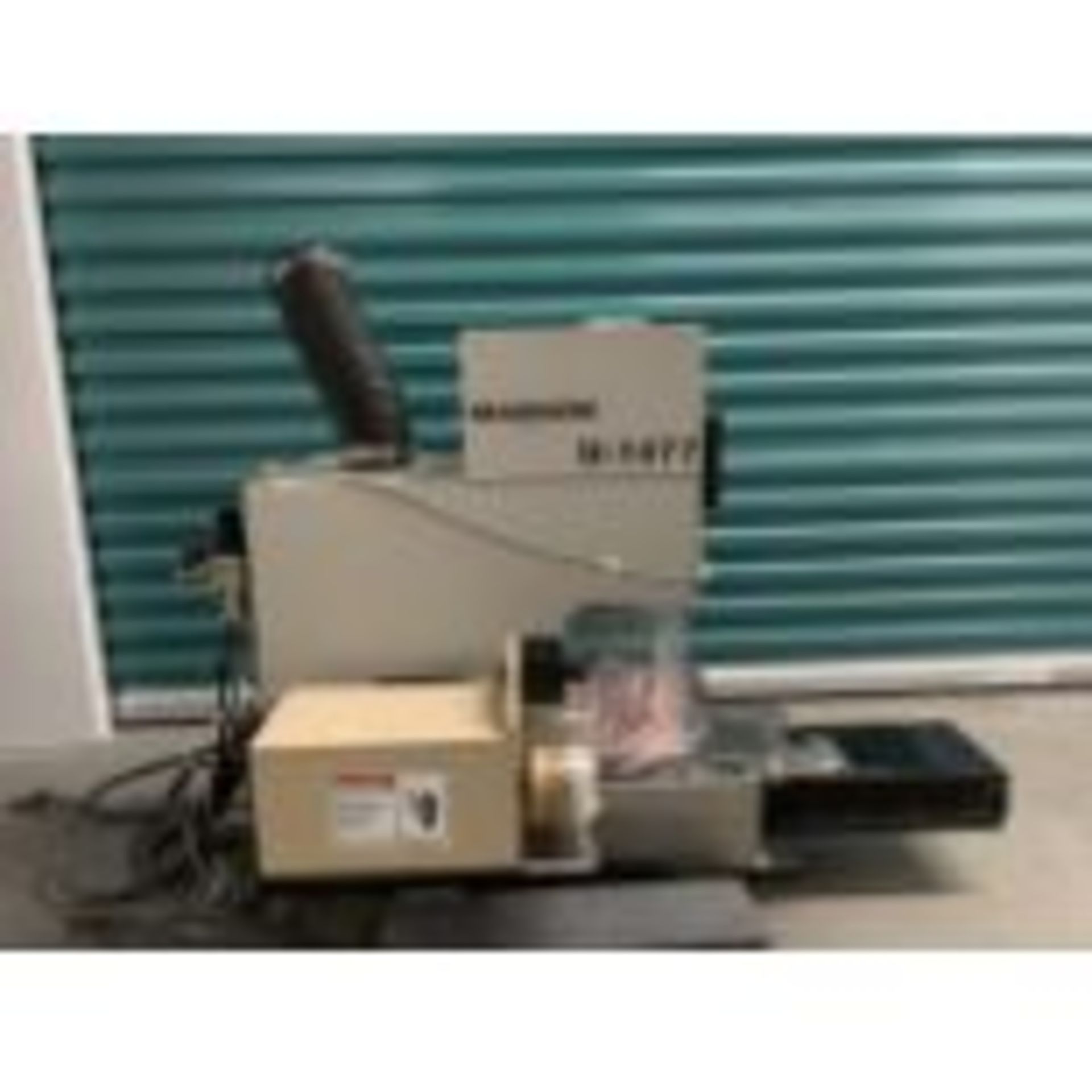 Markem U-1477 Semiautomatic Tray Marker Marking Machine