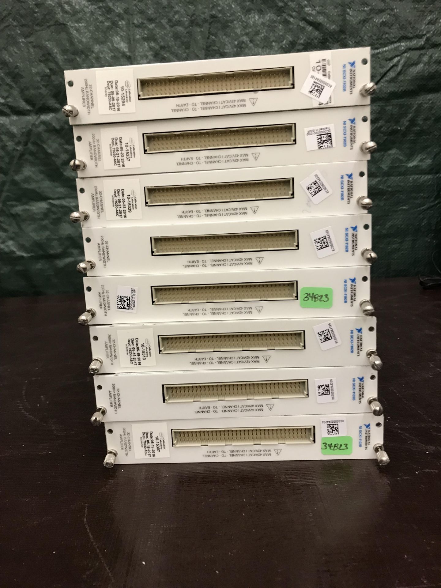 ID# 220083 Lot of 8 National Instruments SCXI-1102B 32-Channel Amplifier Voltage Input Modules - Image 9 of 9