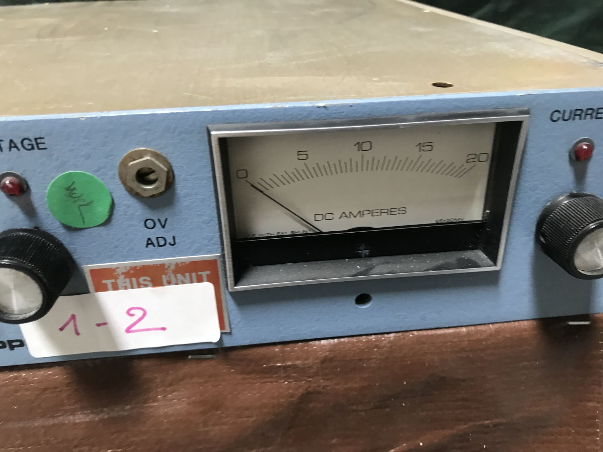 #077 Electronic Measurments, Inc. Model: TCR 60S18-1-0V, SN: 84K-4790, Input: 105-125VRMS 50/60Hz, O - Image 3 of 8