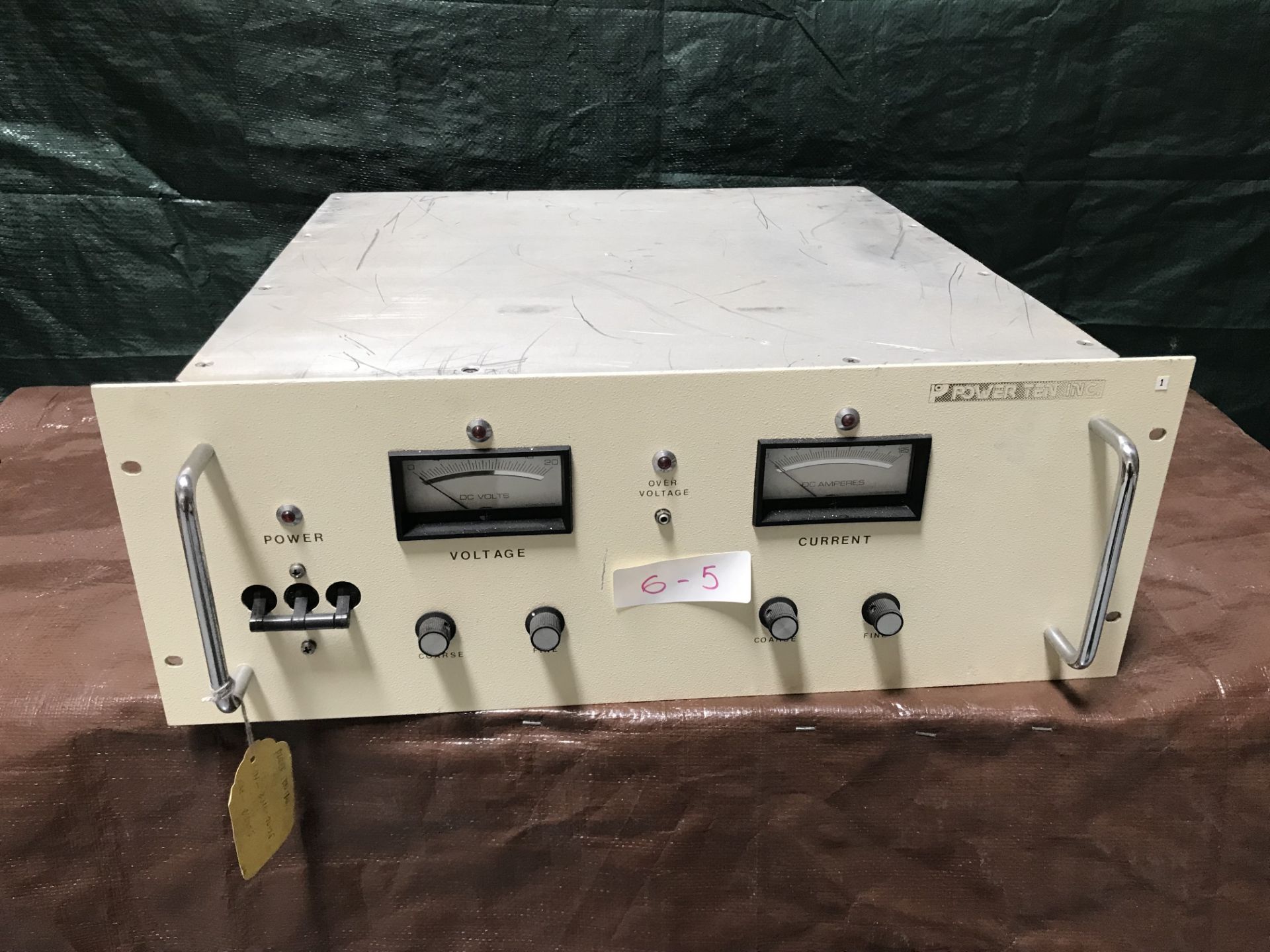 #079 Power Ten Inc. Model: 3600-20125, SN: 010285, Input: 208VAC 3Phase 60Hz, Output: 0-20VDC/125Amp