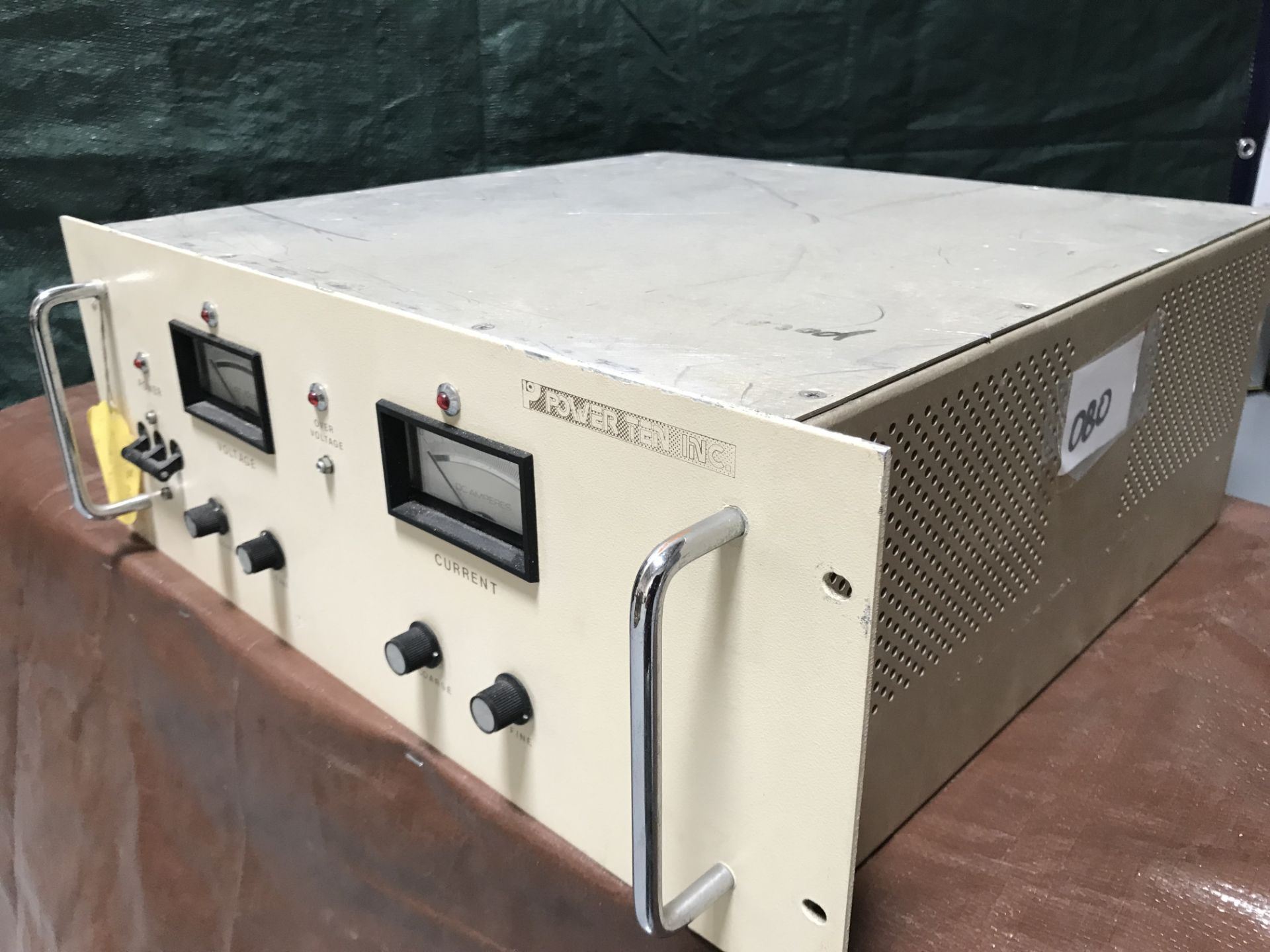 #080 Power Ten Inc. Model: 3600-7.5300, SN: 130285, Input: 208VAC 3Phase 60Hz, Output: 0-7.5VDC/300A - Image 5 of 8