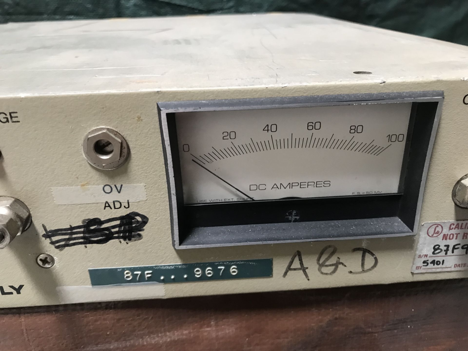 #078 Elctronic Measurments, Inc. TCR 10S90-2-0480-0V-LB, SN: 87F-9676, Input: 190-250VRMS 50/60Hz, O - Image 3 of 4