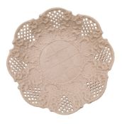 A Staffordshire white saltglaze dish of pierced basket and cartouche moulded form, circa 1750,