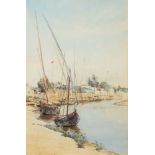 Walter Tyndale (British, circa 1855-1943) Mahmoudieh Canal, Alexandria,