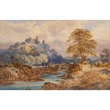 Thomas Charles Leeson Rowbotham (Irish, 1823-1875) View to Berry Pomeroy Castle,