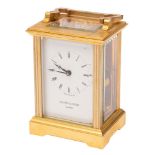 A modern Swiss carriage clock,