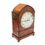Jackson, Bristol, a lancet arch-top bracket clock, the eight-day duration,