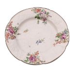 A Chelsea 'Gotzkowsky' pattern plate45722 after the Meissen original,