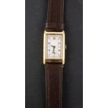 Cyma, an 18ct gold gentleman's wristwatch,