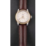 Oris, a gentleman's Big Crown Pointer Date two tone automatic wristwatch,