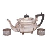 A Victorian silver bachelor's teapot, maker George Nathan & Ridley Hayes, Chester,