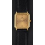 Omega, a dress wristwatch,