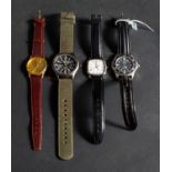 WITHDRAWN LOT Four wrist watches including Rolex Cellini,