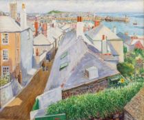 Harold Fletcher Trew [1888-?] St Ives, Cornwall, signed, and dated 1930 oil on canvas, 49.5 x 59.