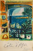 Four Art Exhibition Posters,:- comprising Marc Chagall The Green Farm,