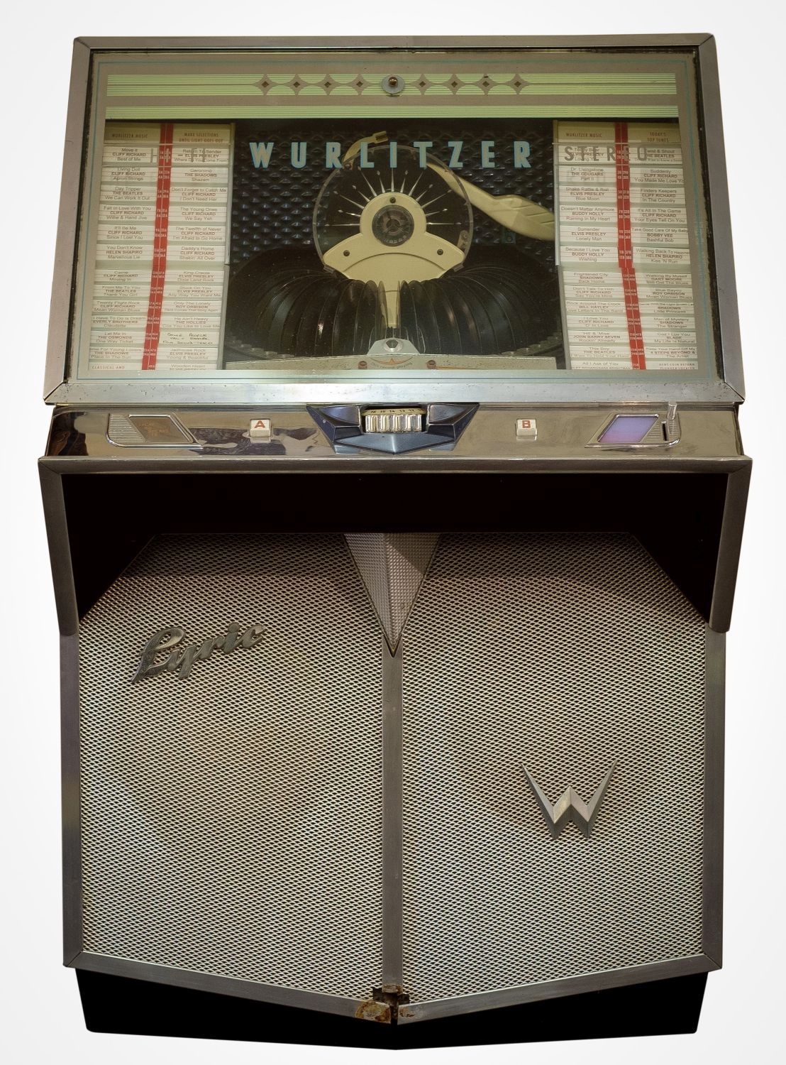 A Wurlitzer Lyric Stereo Jukebox, circa 1960s,