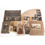 A collection of late 19th/ early 20th century Carte de visitie and photographs,