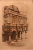 Exeter; a group of approximately twenty various prints and etchings of local views various hands,
