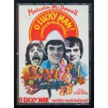 'O Lucky Man' (1973) A German single sheet lobby poster, 44.