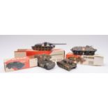 A boxed group of three Russian 1/43rd scale military vehicles,