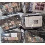 GB, British commonwealth and world stamps on approx 300 stock cards including high values, India,