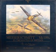 After Nicolas Trudgian Messerschmidt ME109s at the Battle of Britain poster,