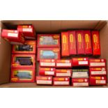 Tri-ang/Hornby OO/HO gauge. A boxed group of twenty three goods wagons, including R.
