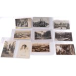 A collection of early 20th century and later GB and world topographical postcards,
